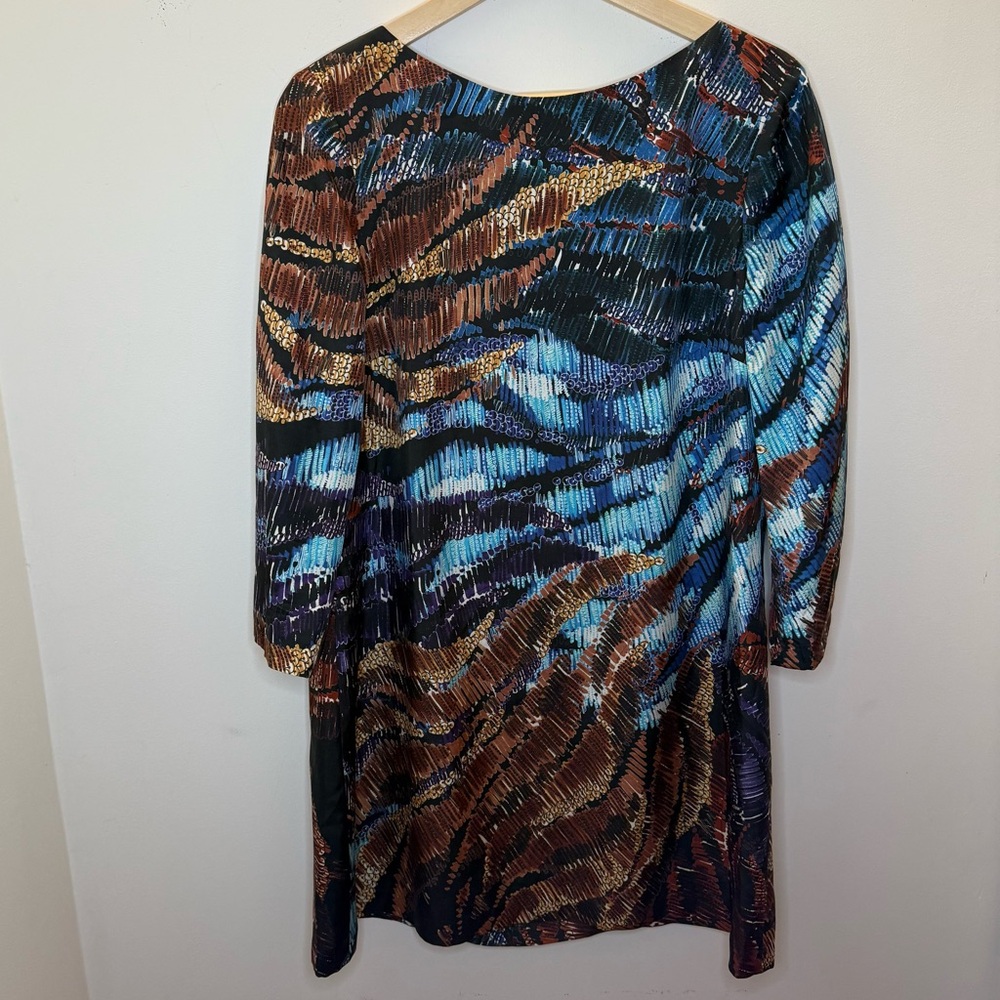Ali Ro Multicolor Patterned Dress